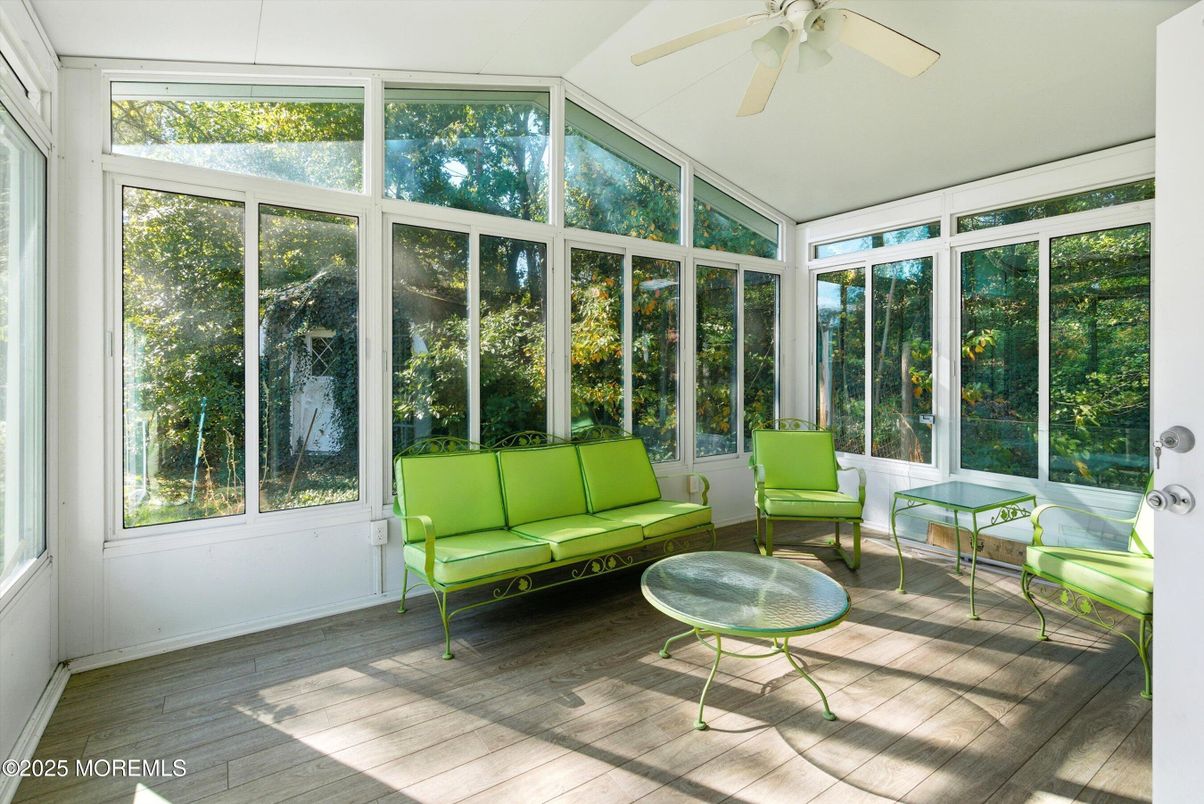 Interior, Sun Room, Wood Texture Flooring