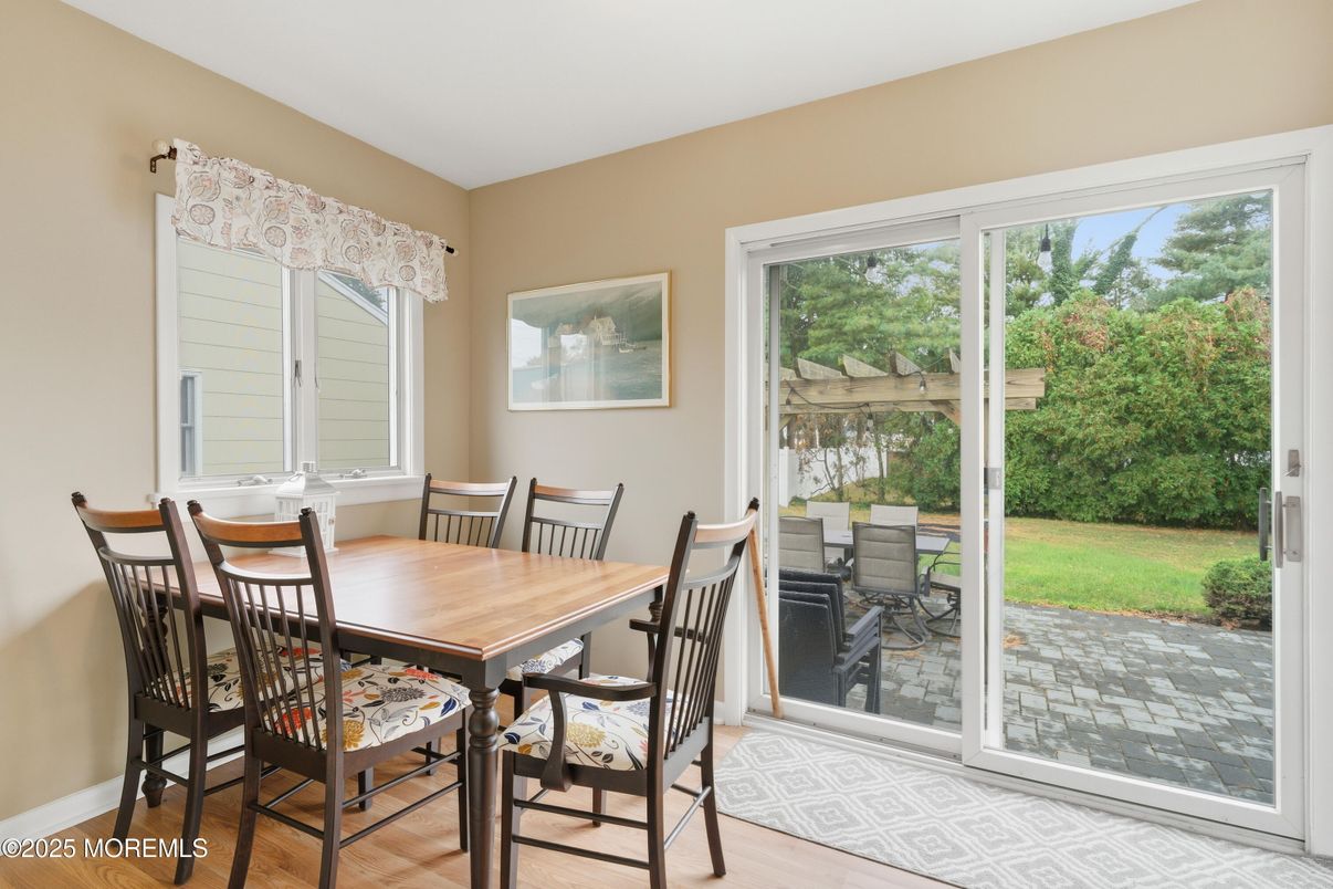 Dining room, Interior, Wood Texture Flooring