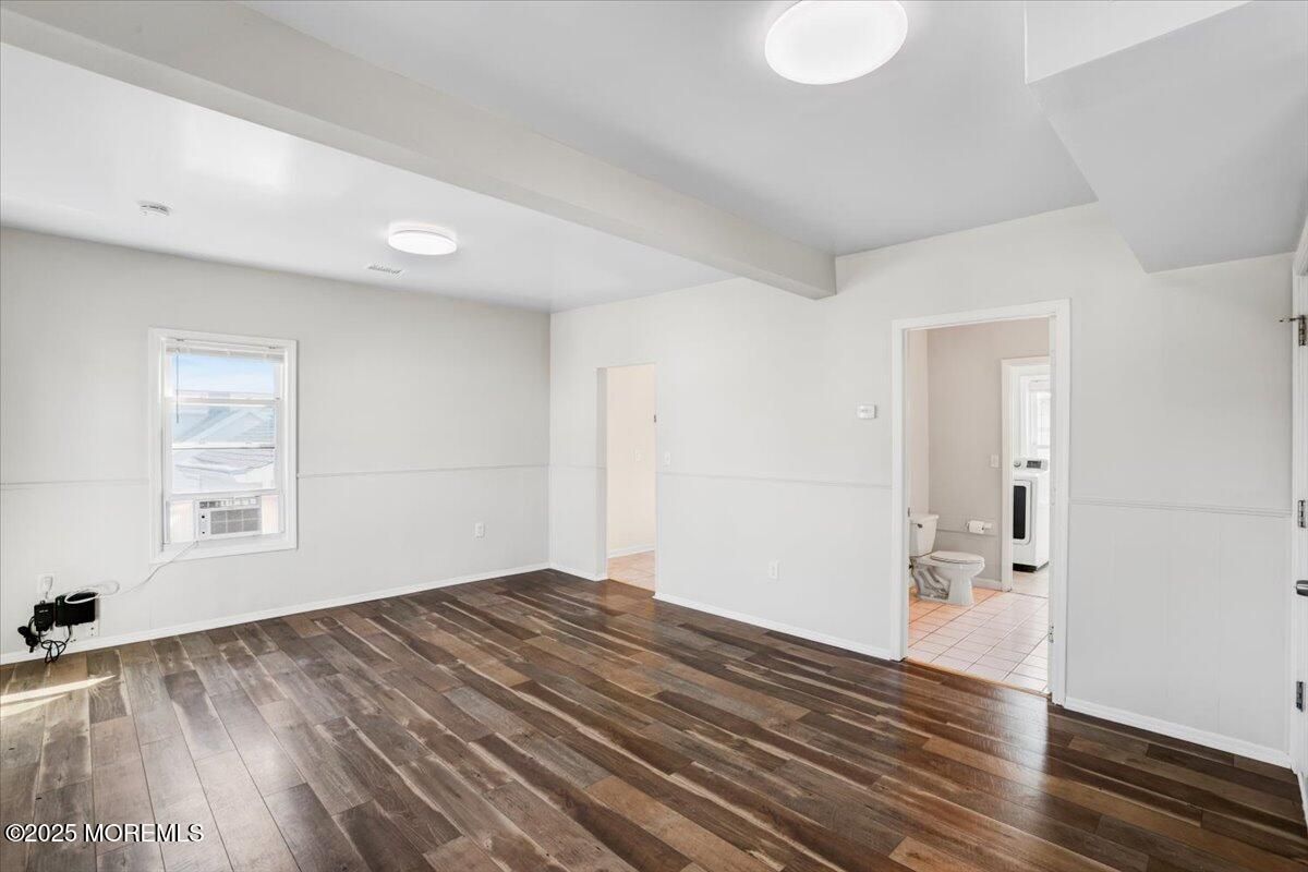 Bathroom, Empty room, Interior, Wood Texture Flooring