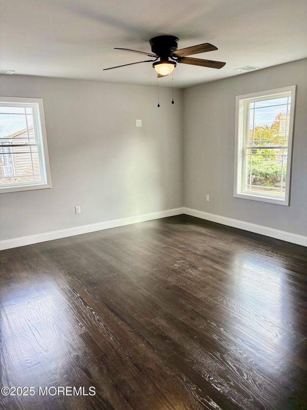 Empty room, Interior, Wood Texture Flooring