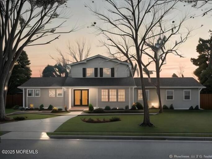 Exterior, Facade, Split Level