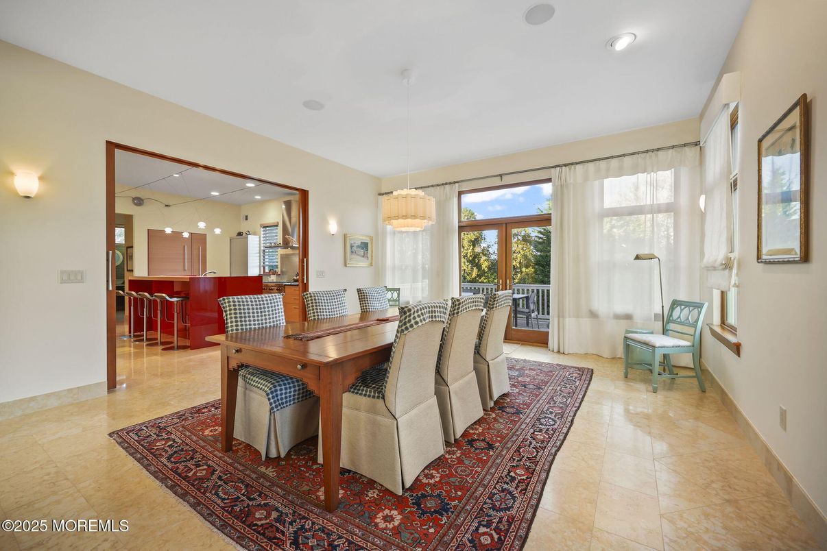 Dining room, Interior, Kitchen, Pendant Lights, Recessed Lighting