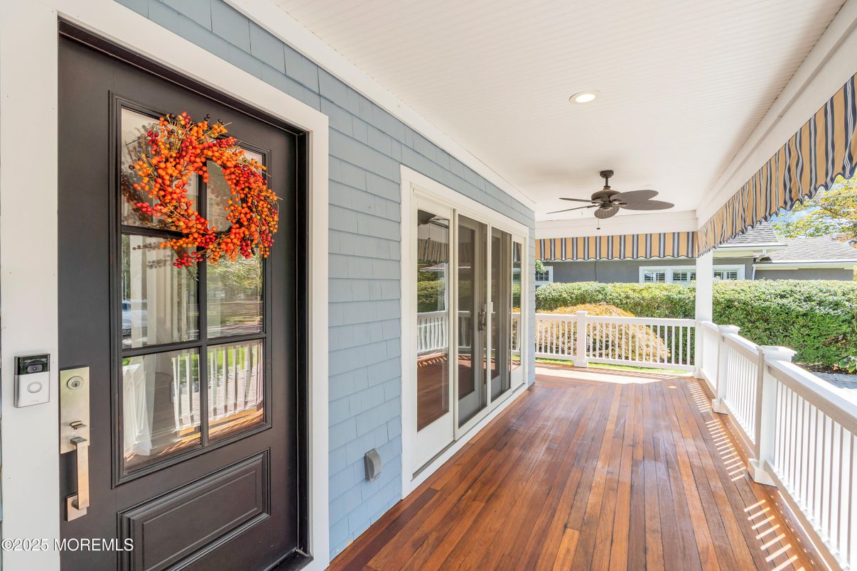 Exterior, Recessed Lighting, Wood Texture Flooring