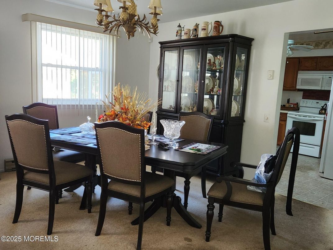 Chandelier, Dining room, Interior