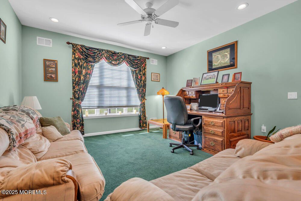 Home Office, Interior, Living room, Recessed Lighting