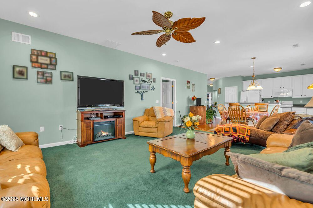 Interior, Kitchen, Living room, Pendant Lights, Recessed Lighting