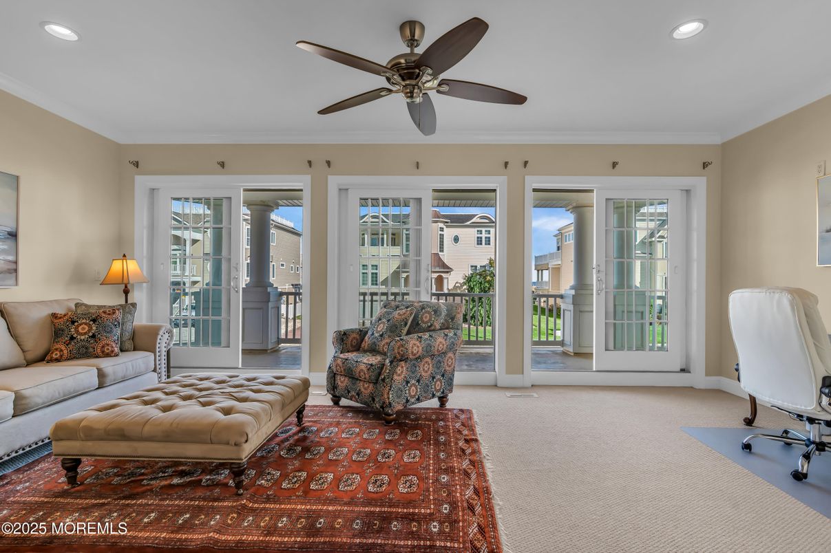 Home Office, Interior, Living room, Recessed Lighting