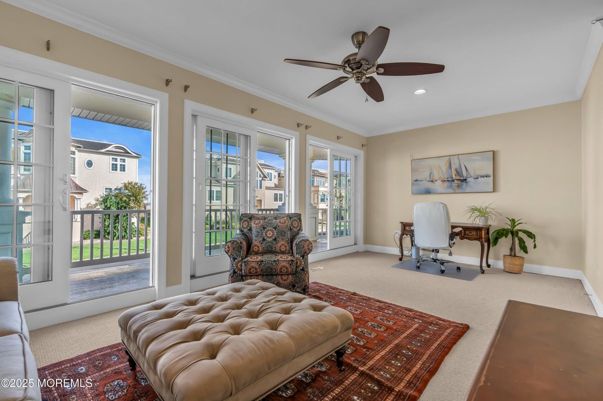 Home Office, Interior, Recessed Lighting