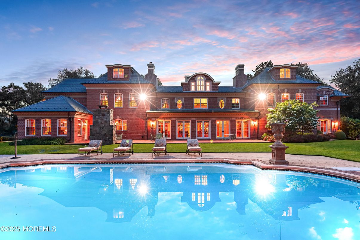 Exterior, Facade, Brick Facade, Pool, French Provincial