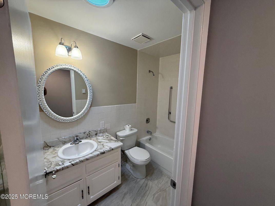 Bathroom, Dual Sink Vanities, Interior, Marble, Tile Countertops