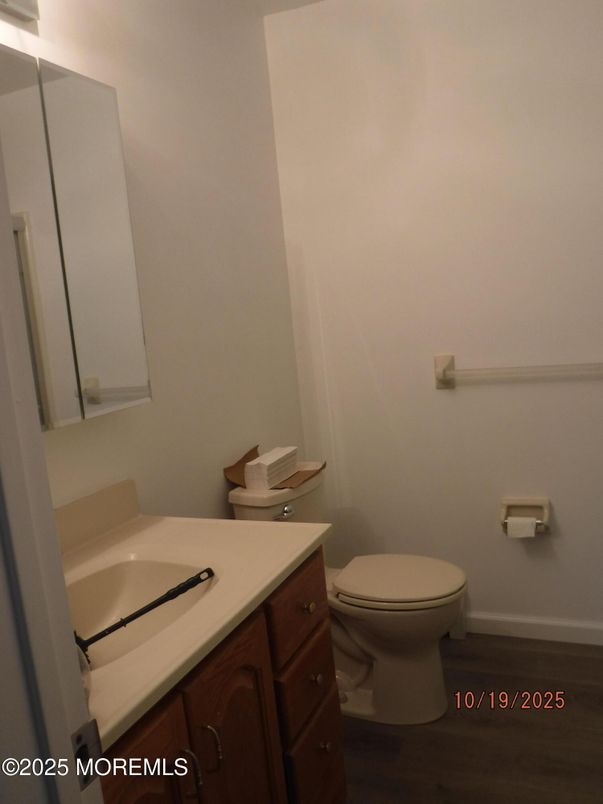 Bathroom, Interior, Wood Texture Flooring