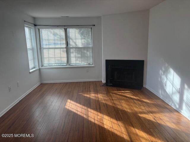 Empty room, Fireplace, Interior, Wood Texture Flooring