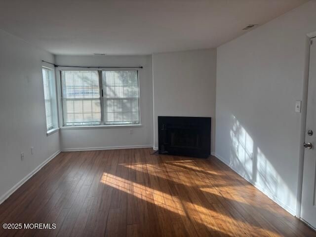 Empty room, Fireplace, Interior, Wood Texture Flooring