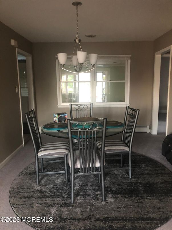 Chandelier, Dining room, Interior
