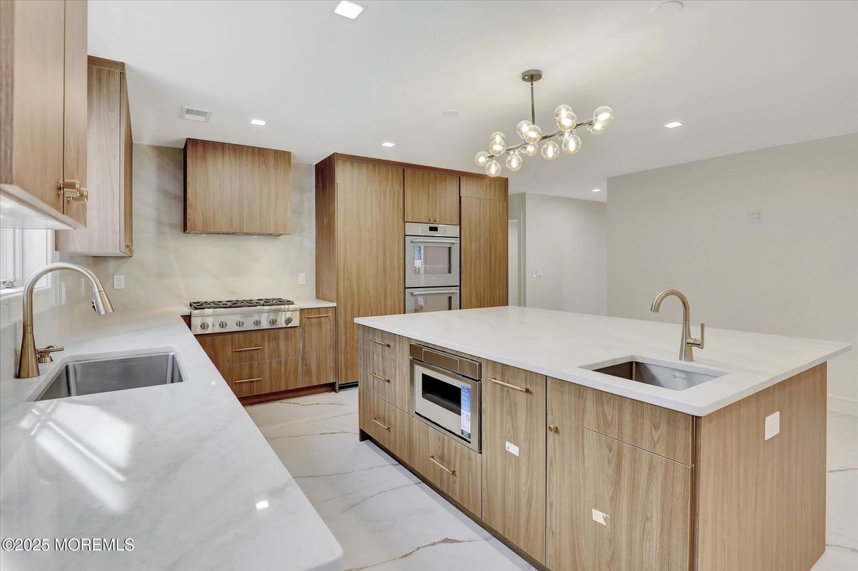Interior, Kitchen, Recessed Lighting, Stainless Steel Appliances