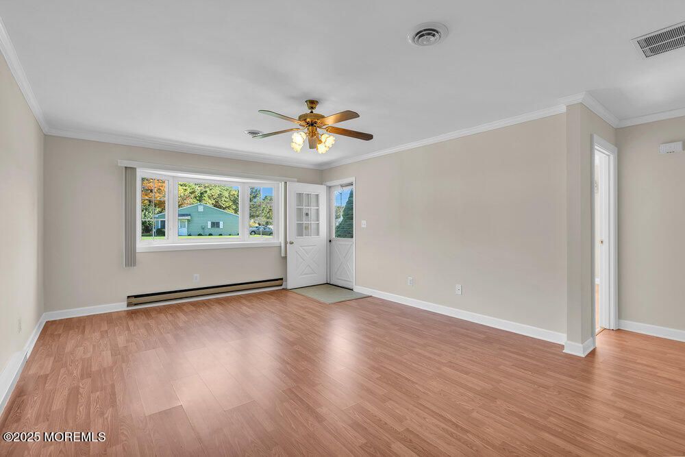 Empty room, Interior, Wood Texture Flooring