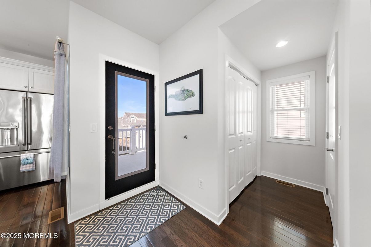 Interior, Recessed Lighting, Stainless Steel Appliances, Wood Texture Flooring