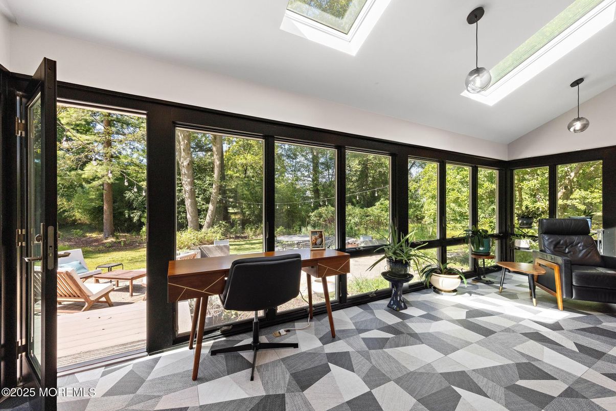 Home Office, Interior, Pendant Lights, Sun Room
