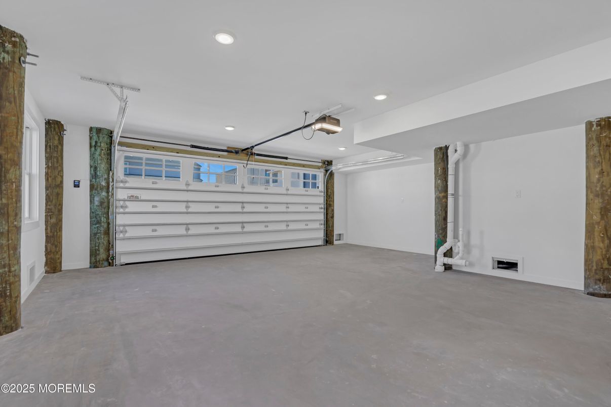 Garage, Interior, Recessed Lighting