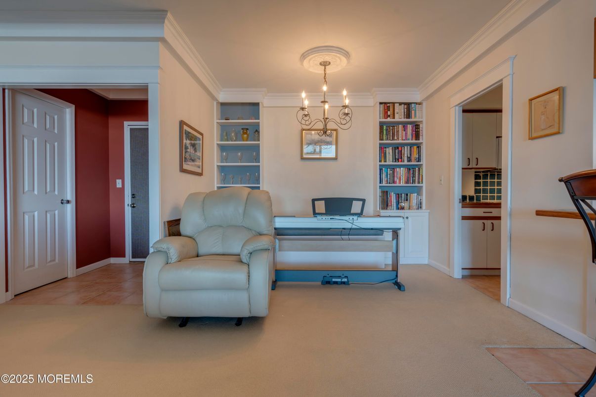 Chandelier, Home Office, Interior