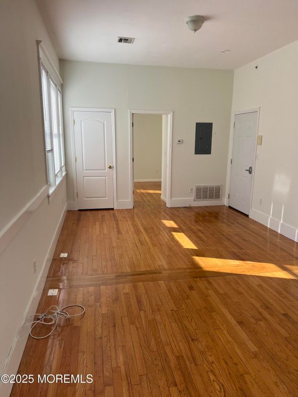 Empty room, Interior, Wood Texture Flooring