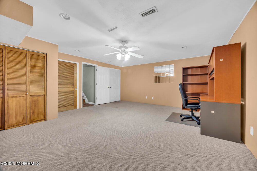 Home Office, Interior, Recessed Lighting