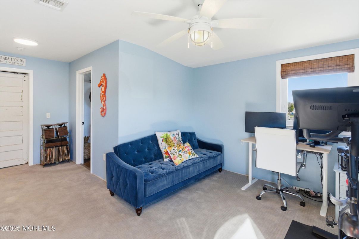 Home Office, Interior, Recessed Lighting