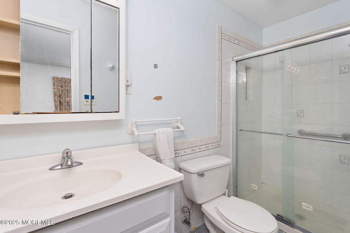 Bathroom, Glass Shower, Interior