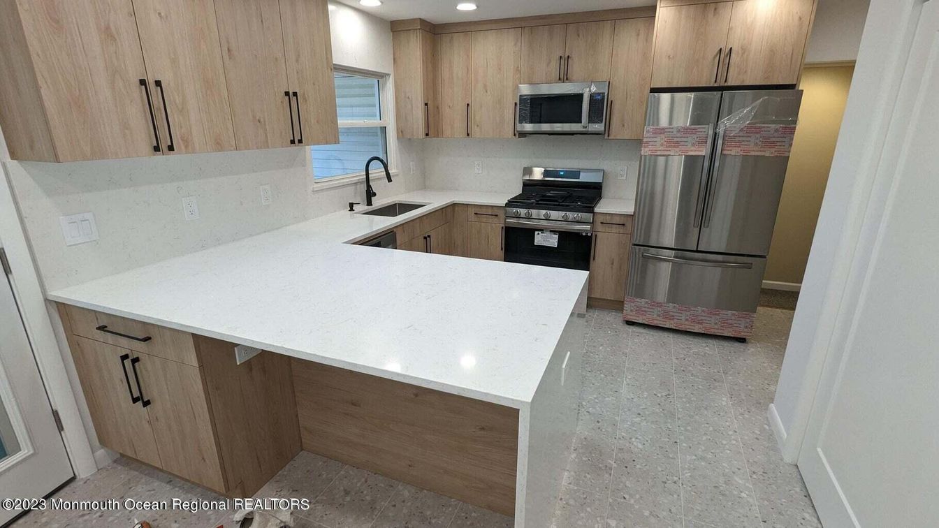 Interior, Kitchen, Recessed Lighting, Stainless Steel Appliances