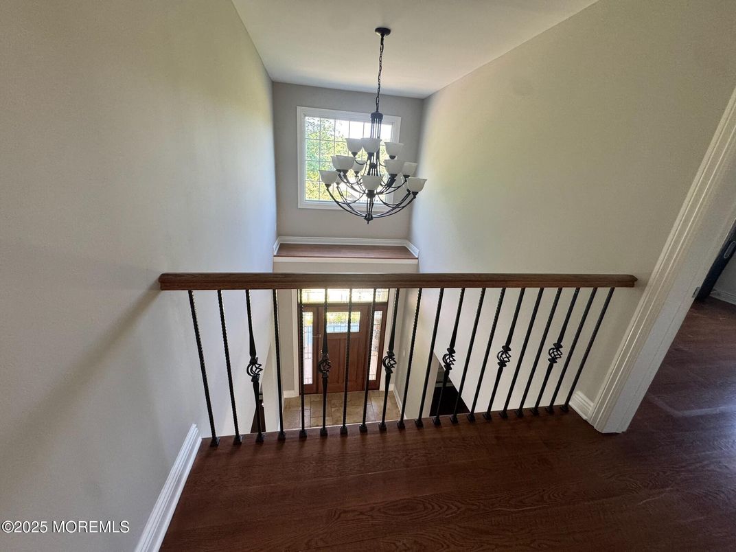 Chandelier, Interior, Wood Texture Flooring