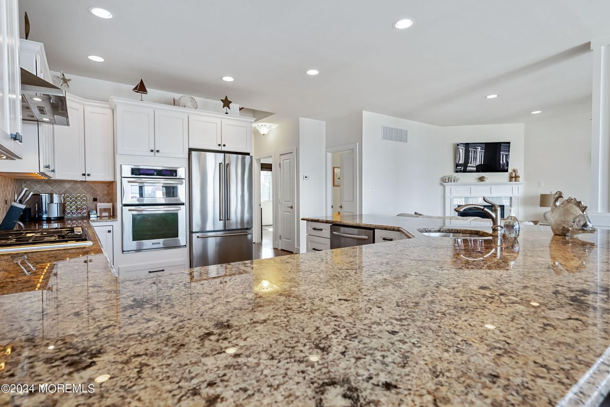 Interior, Kitchen, Recessed Lighting, Stainless Steel Appliances