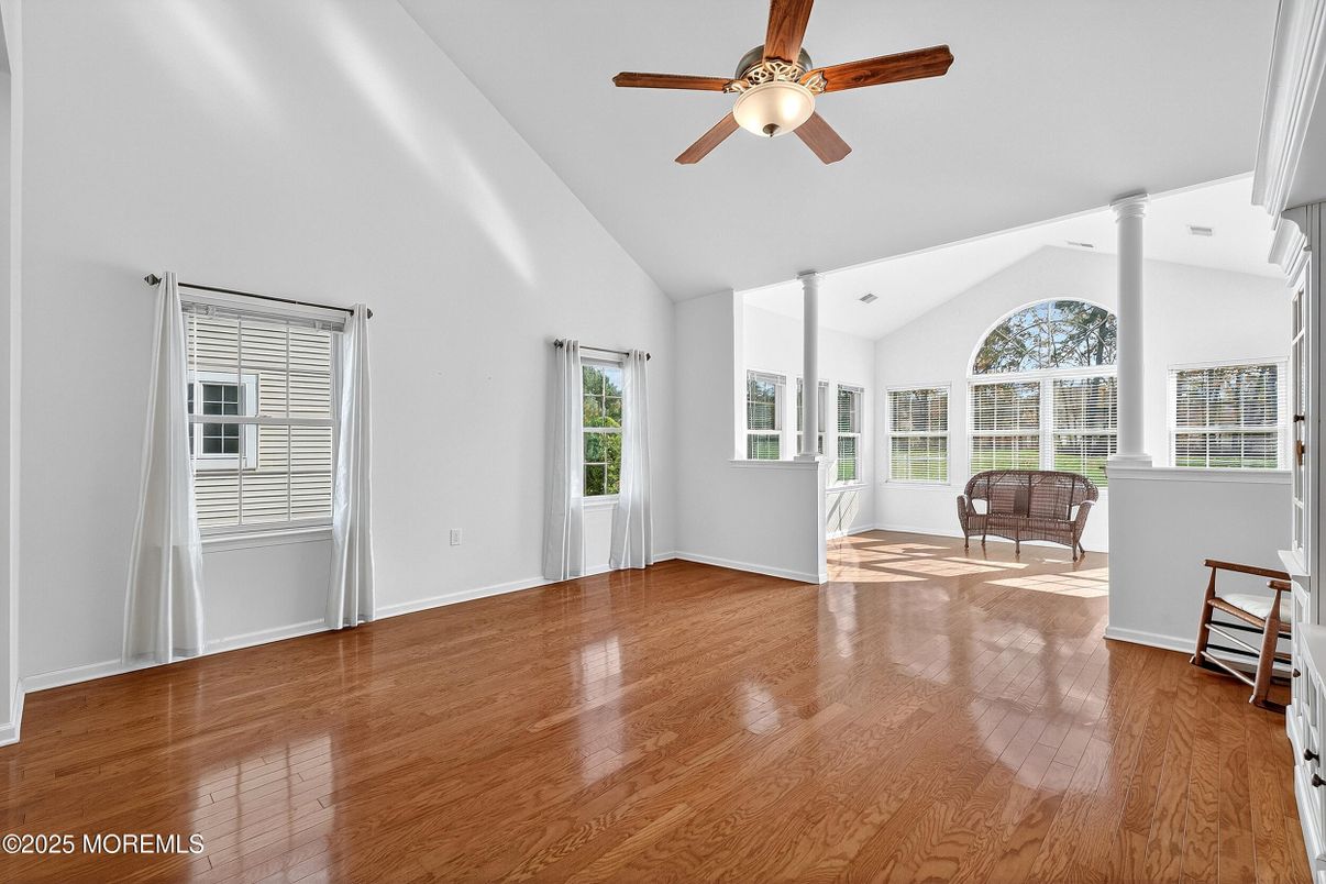 Empty room, Interior, Wood Texture Flooring
