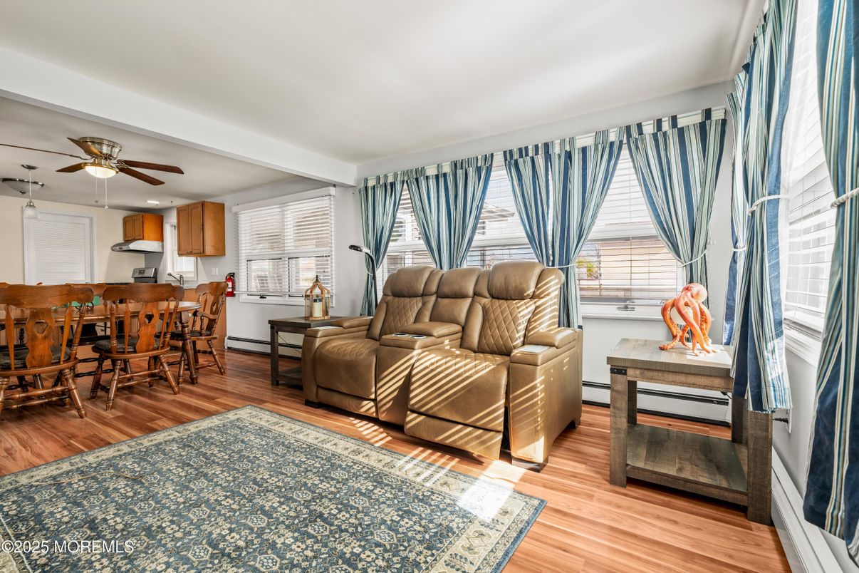 Dining room, Interior, Kitchen, Living room, Wood Texture Flooring