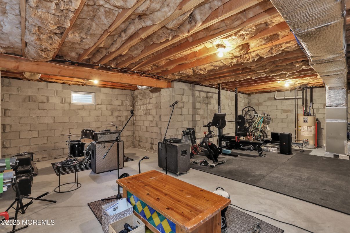 Fitness Equipment, Interior, Stone Walls