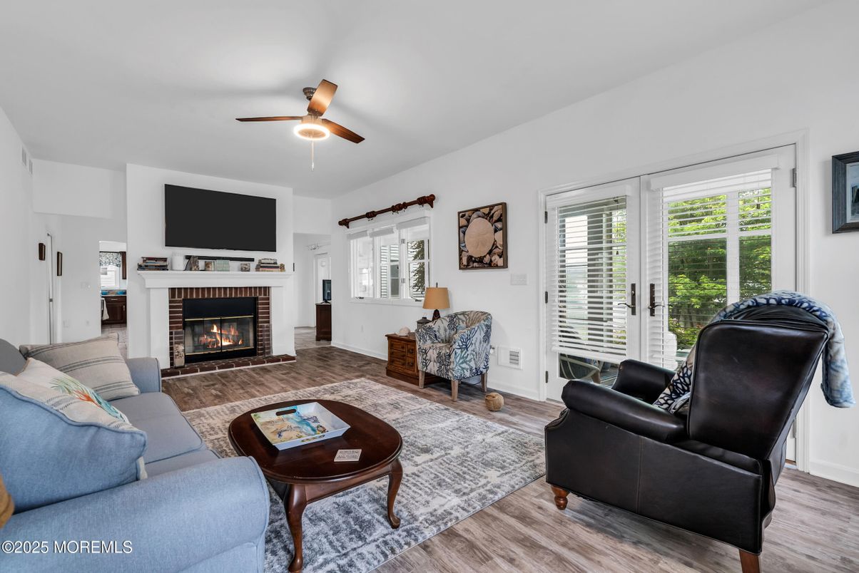 Fireplace, Interior, Living room, Wood Texture Flooring