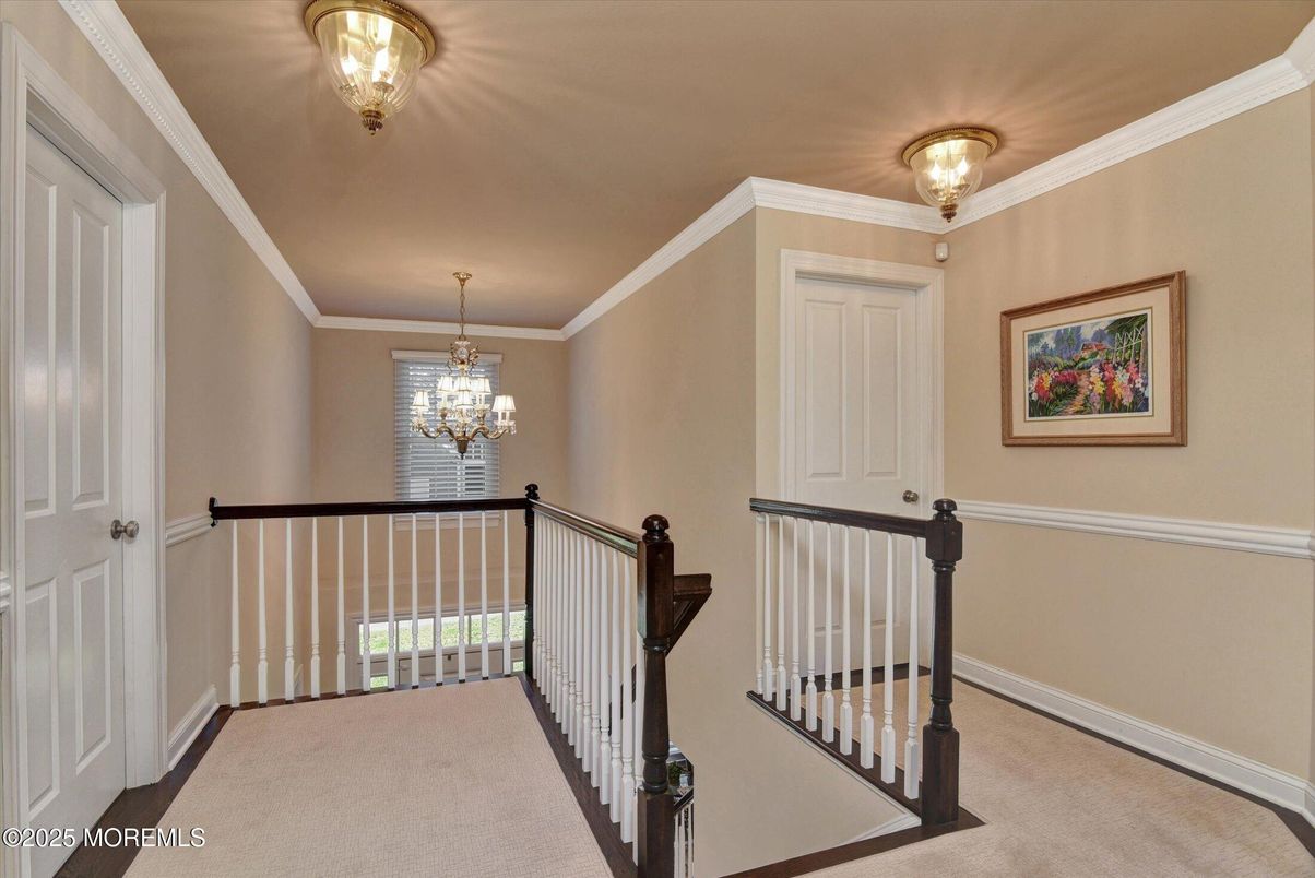Chandelier, Interior