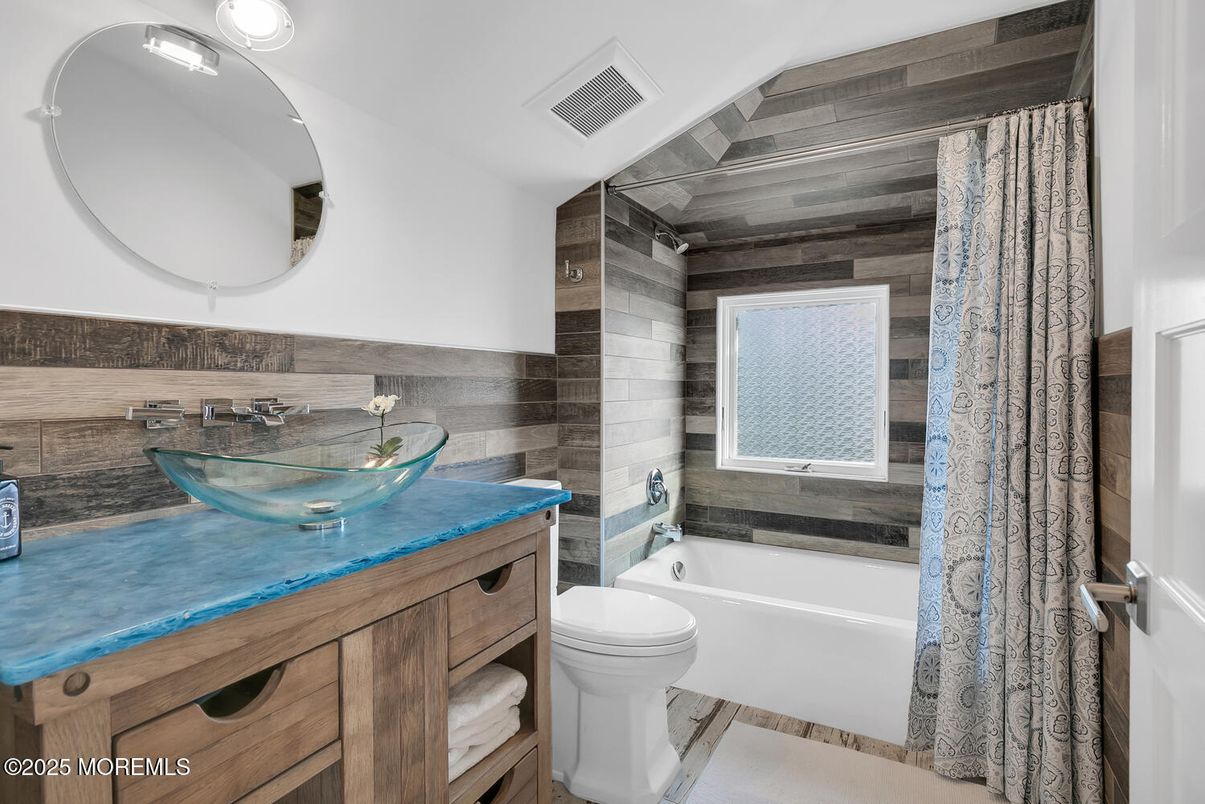 Bathroom, Interior, Wooden Walls