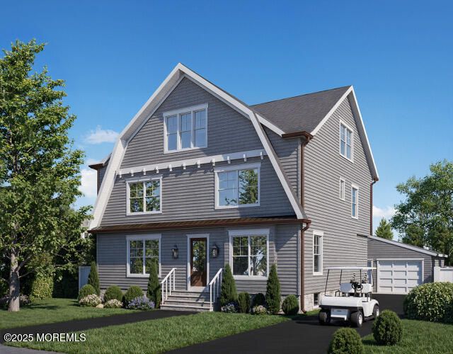 Attached, Exterior, Facade, Queen Anne Victorian