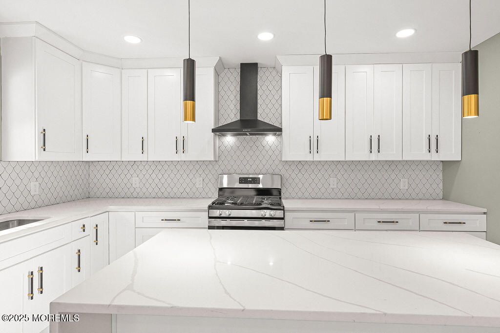 Interior, Kitchen, Pendant Lights, Recessed Lighting