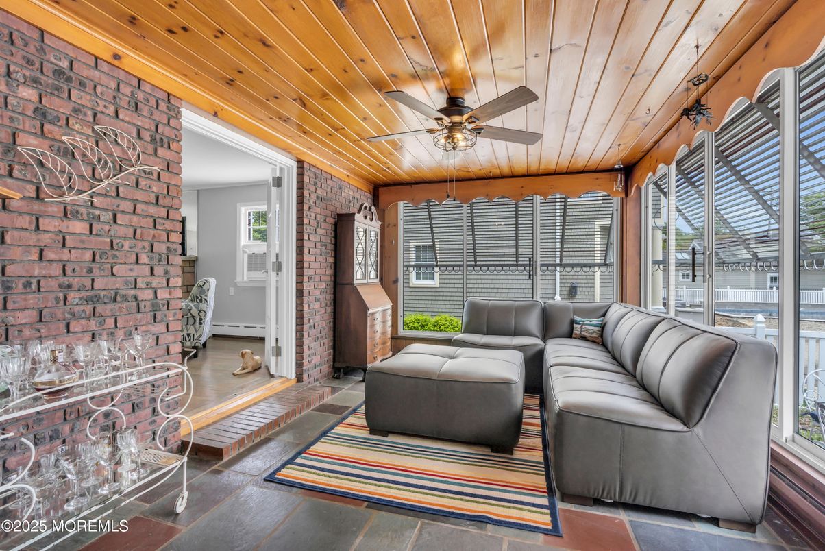 Interior, Living room, Stone Walls, Wooden Ceilings