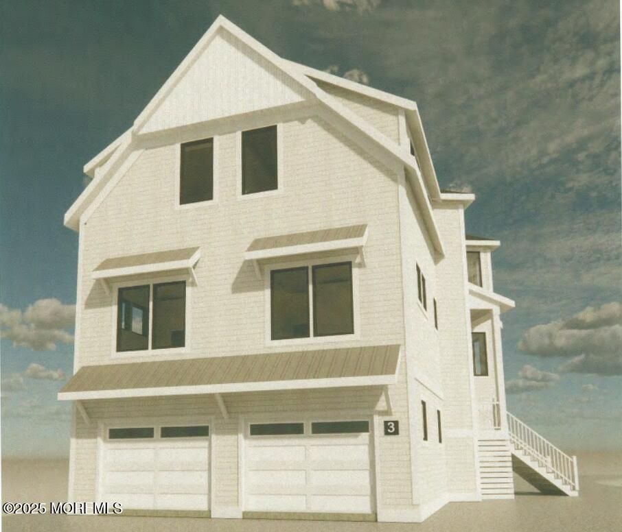 Attached, Exterior, Facade, Farmhouse