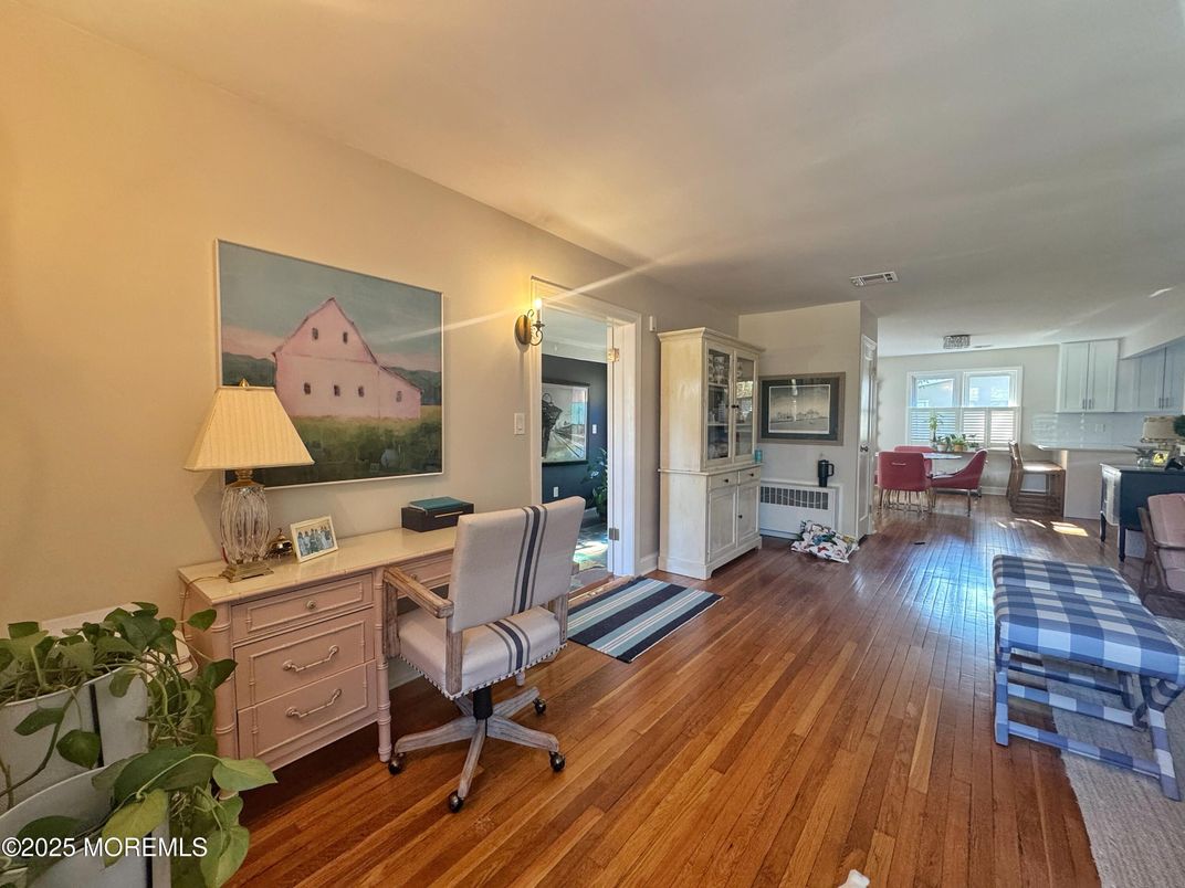 Home Office, Interior, Wood Texture Flooring
