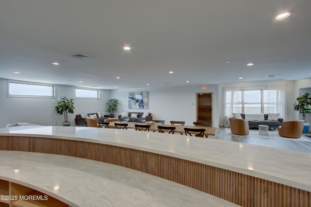 Dining room, Interior, Recessed Lighting