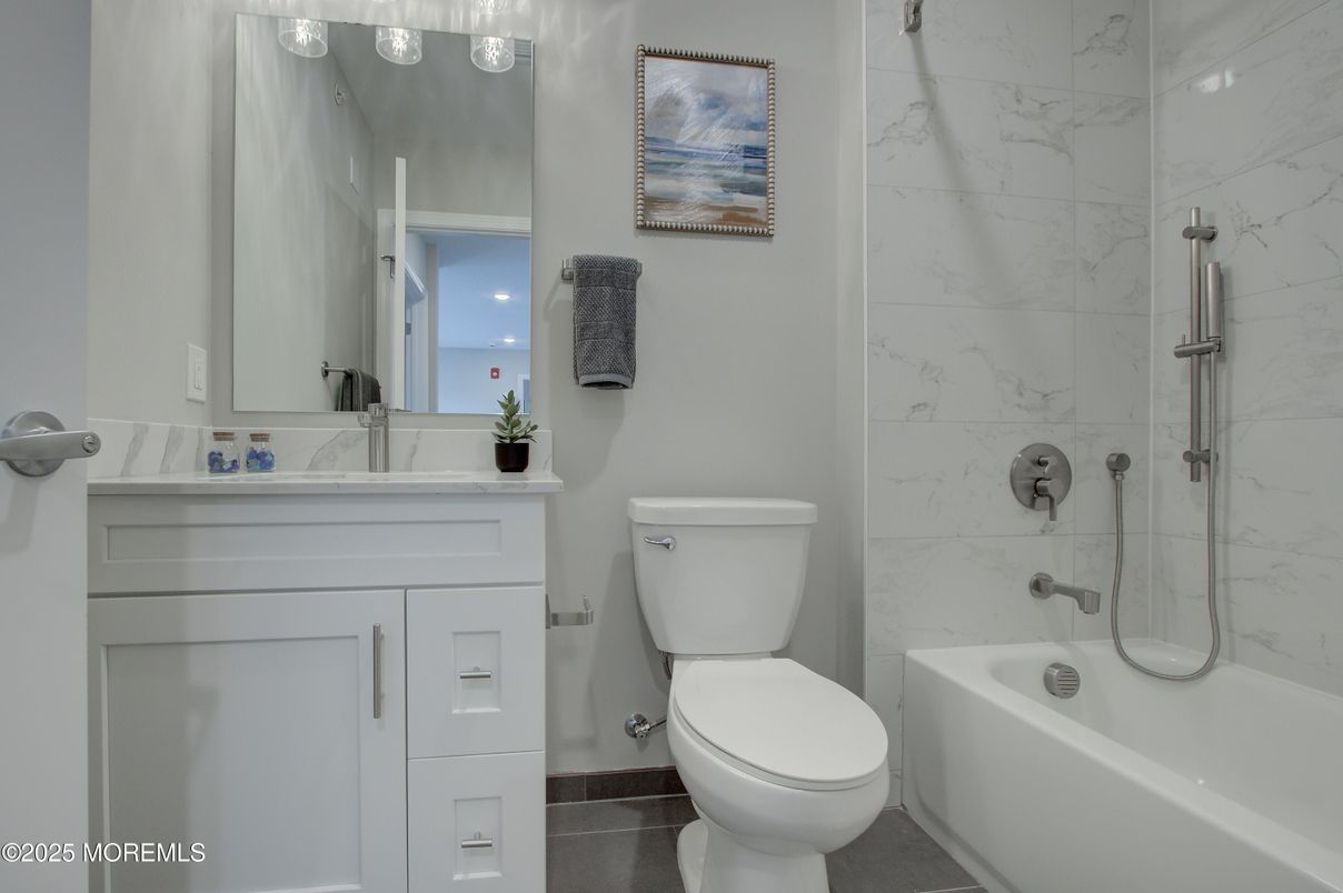 Bathroom, Interior, Marble Walls