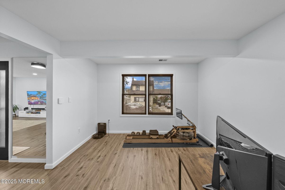 Fitness Equipment, Interior, Wood Texture Flooring