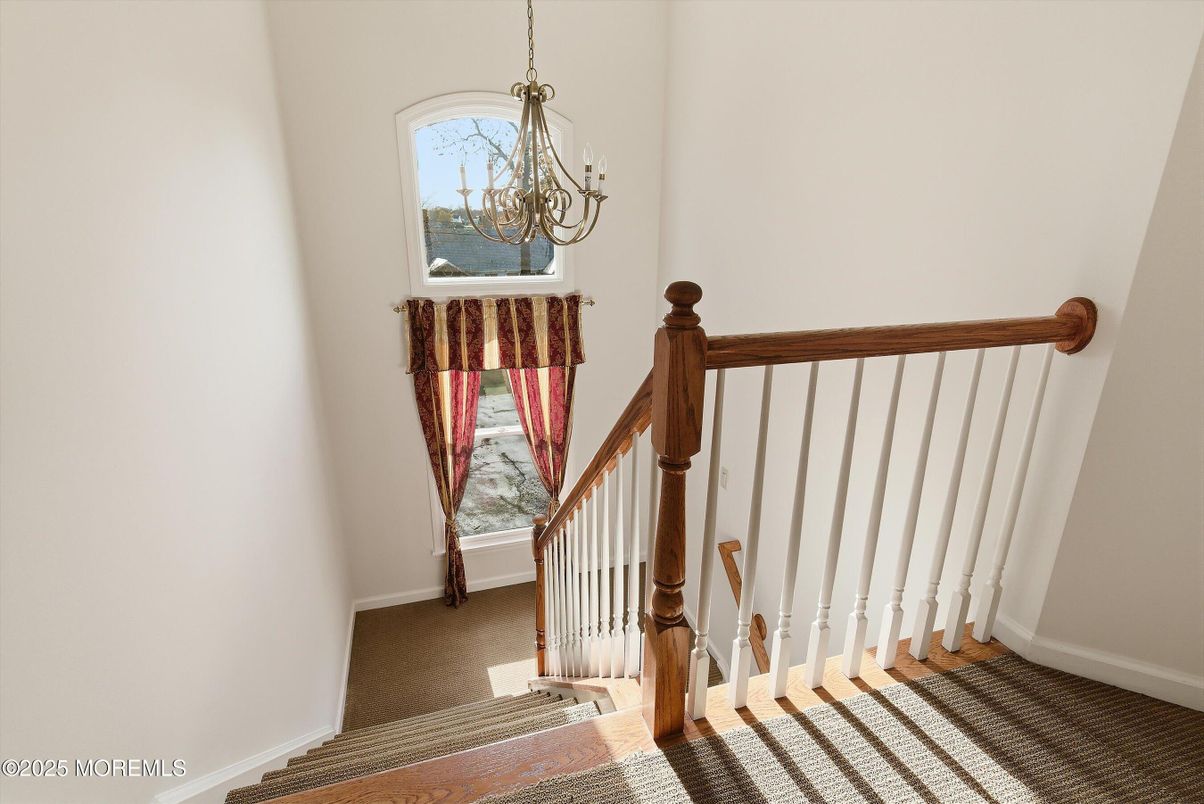 Chandelier, Interior