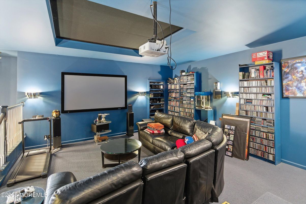 Interior, Projection Screen, Theatre Room