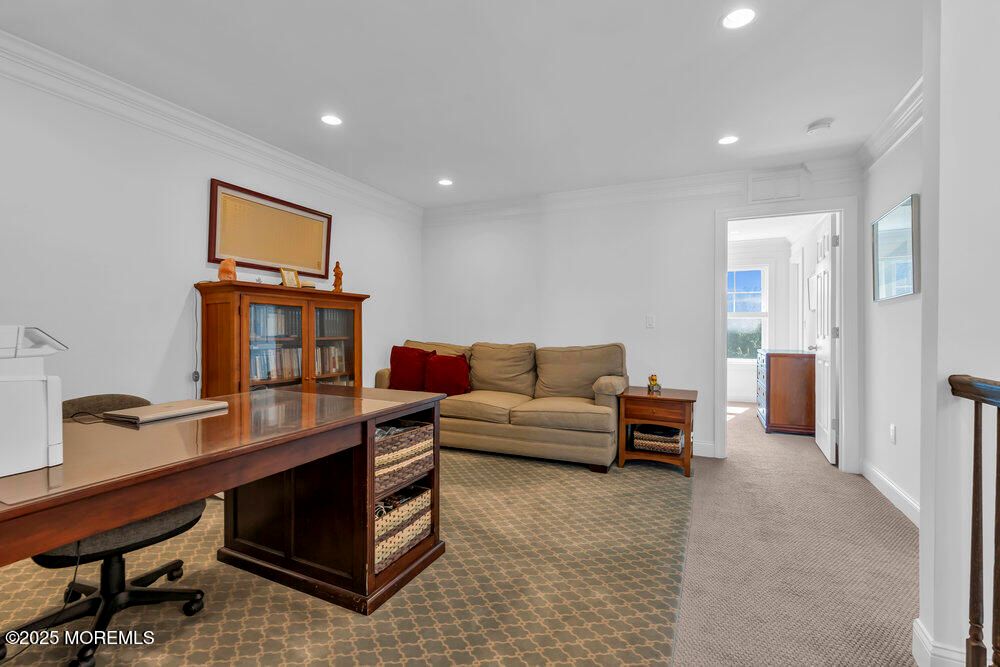 Home Office, Interior, Recessed Lighting