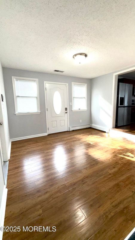 Empty room, Interior, Wood Texture Flooring