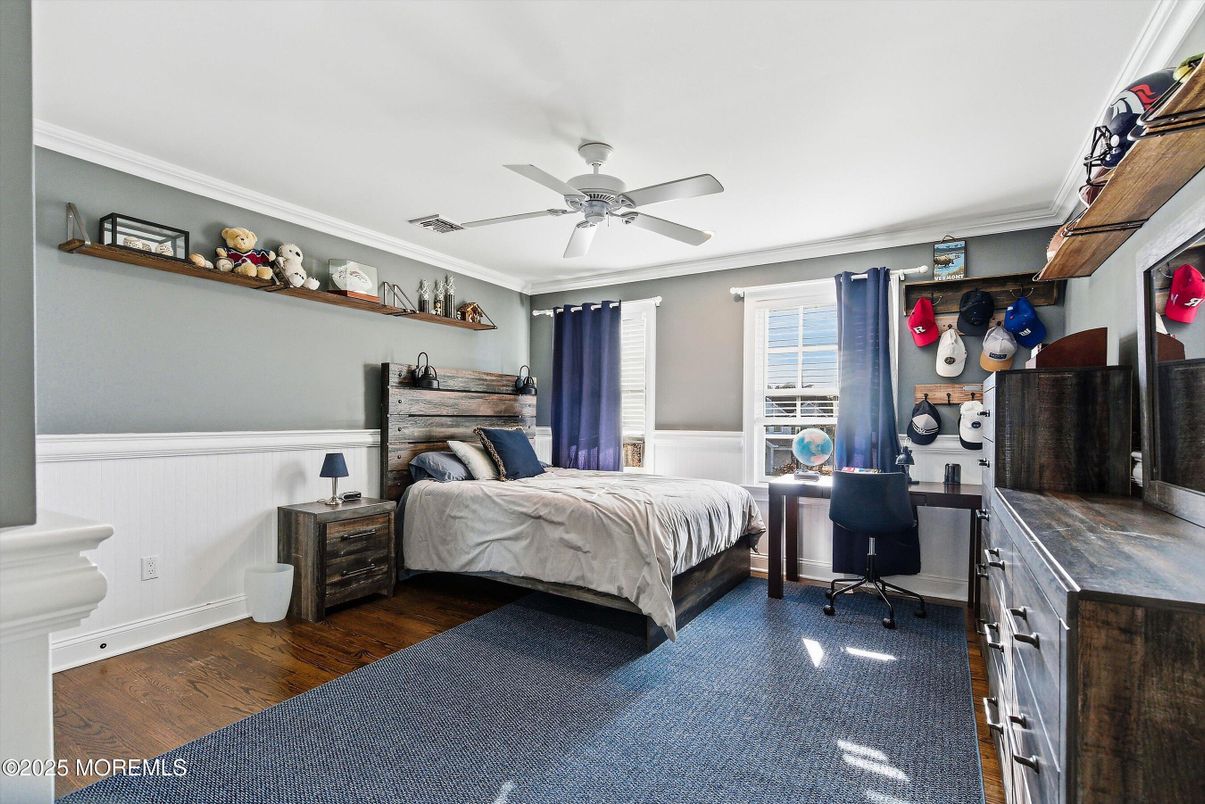 Bedroom, Home Office, Interior, Wood Texture Flooring